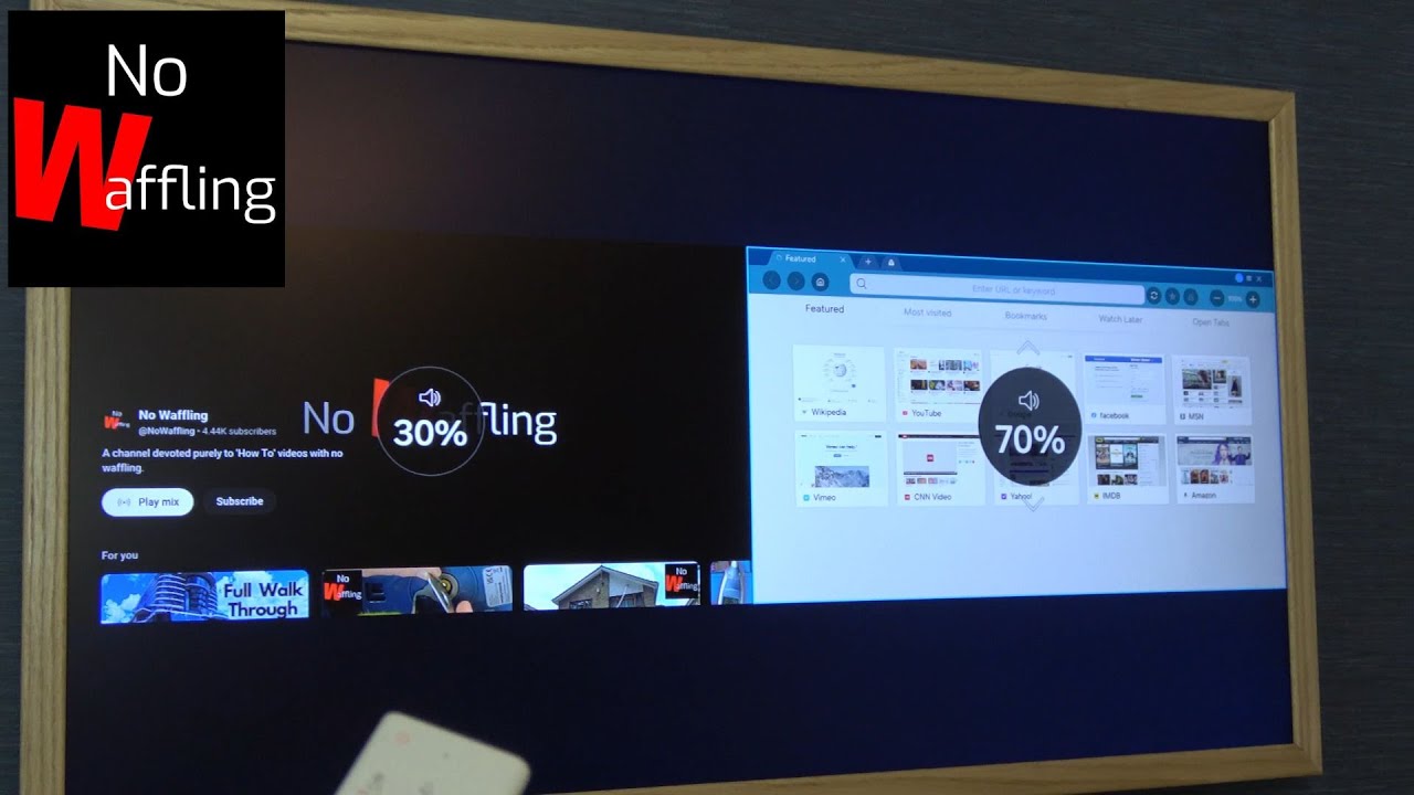 How to Use MULTI SCREEN / SPLIT SCREEN / PIP on Samsung TVs - Beginners guide
