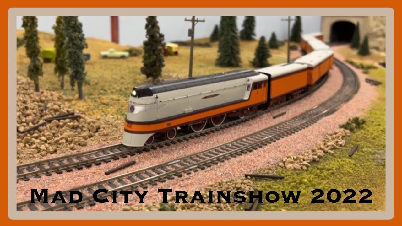A Visit to the Mad City Train Show - Madison WI - 2-20-2022