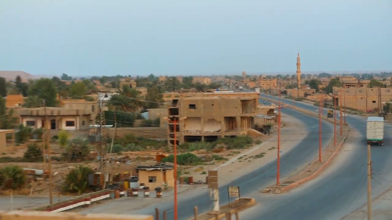 مدينة الجلاء تصوير جديد ريف ديرالزور الشرقي بعدسة الإعلامي وليد الجزره