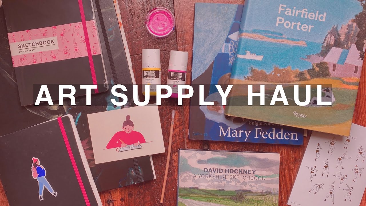 ART SUPPLY HAUL #10: EMOTIONAL HAUL