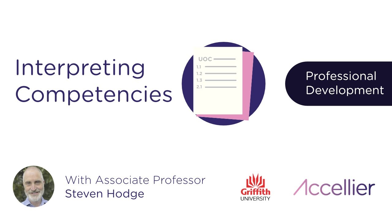 Interpreting competencies in Australian Vocational Education and Training (VET)