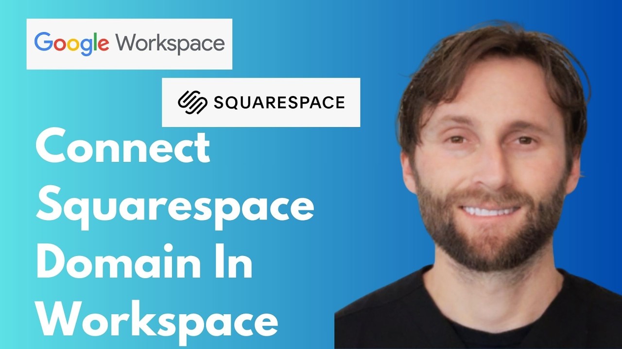 How to Connect Squarespace Domain to Google Workspace 2025 [Full Guide 2026]