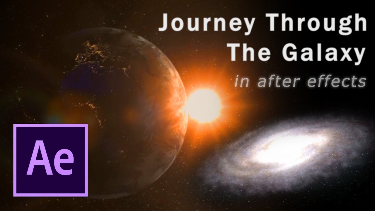 Earth Zoom Out To Universe (Adobe After Effects VFX)
