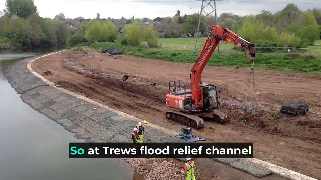 Environment Agency’s Exeter flood defence scheme