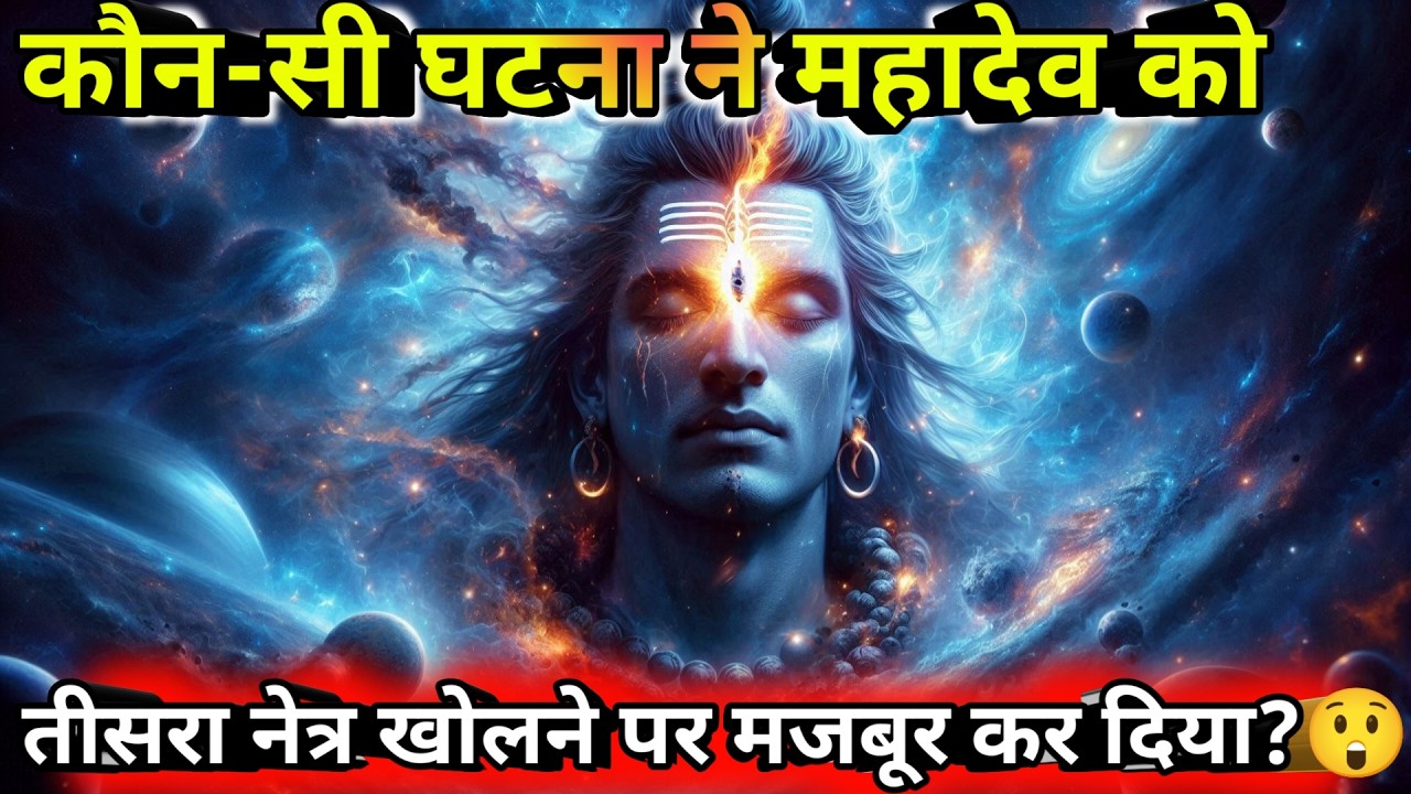 शिव के तीसरे नेत्र से निकली वो ऊर्जा जिसने एक युग समाप्त कर दिया😲|Pauranik kathaye|Dharmik kathaye|
