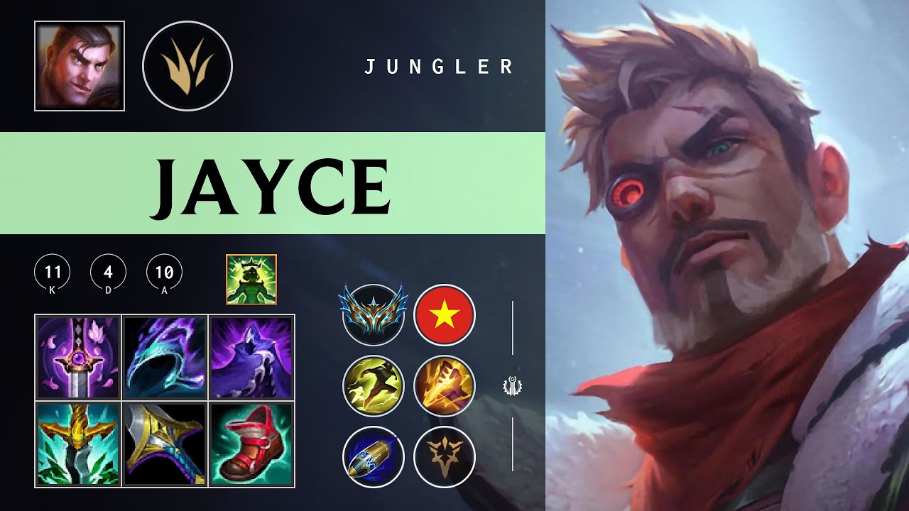 Jayce Jungle vs Zed - VN Challenger Patch 26.01