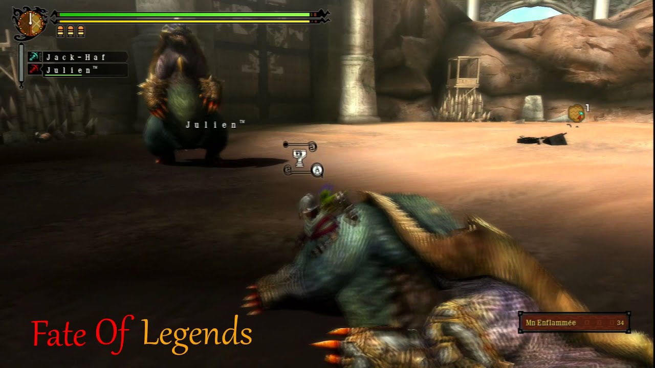 【Mh3U】 &diams; 2 Azuros Arena 2P &diams; TA 1.28 &times;Gun ♫