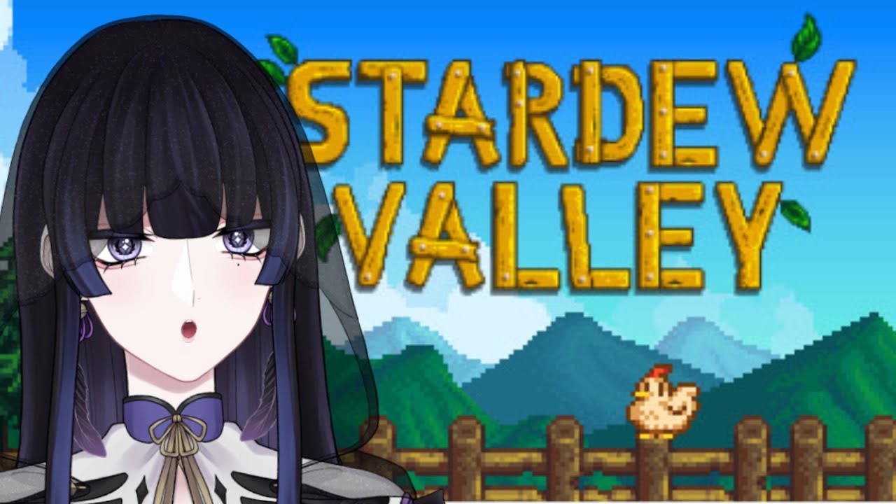 【Stardew Valley】夏の15日から〜緑の雨！？謎の微生物に谷を侵略されています！😵【新人VTuber/八咫峰ユエ】