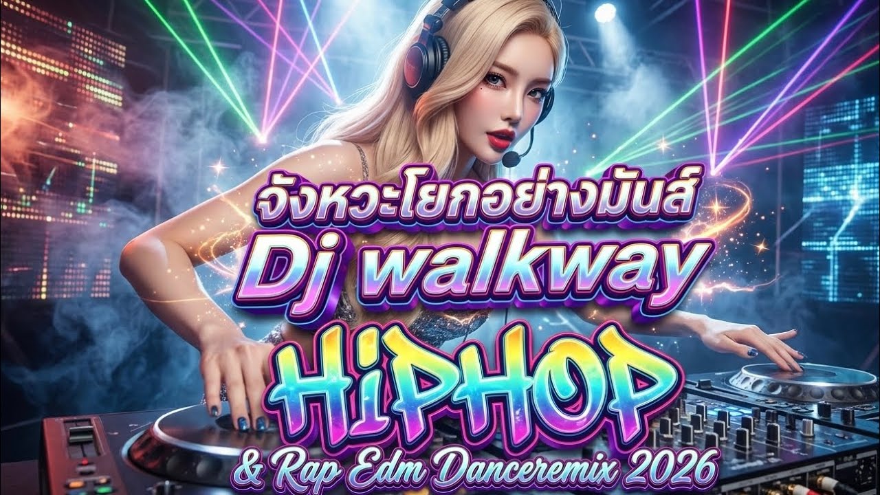 Hiphop🎧danceremix #edm 🔊bass 🎵Dj walkway V17