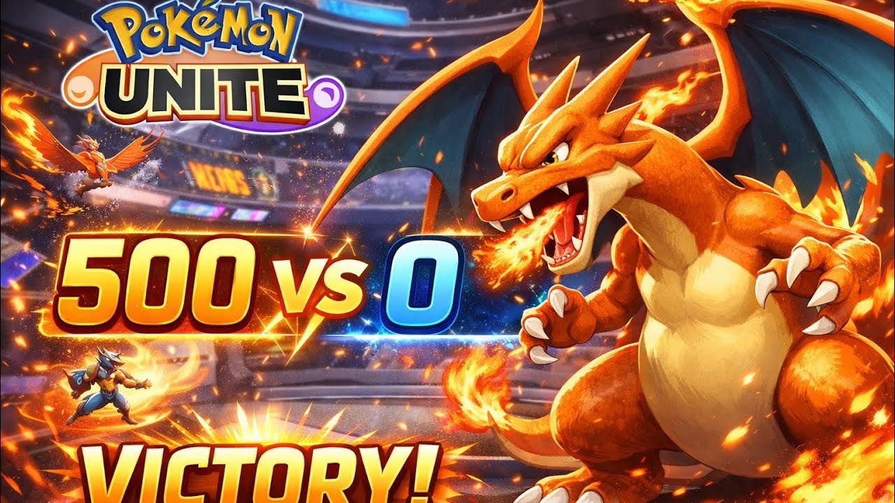 Mega Charizard Y Gameplay 🔥 | Pokémon Unite