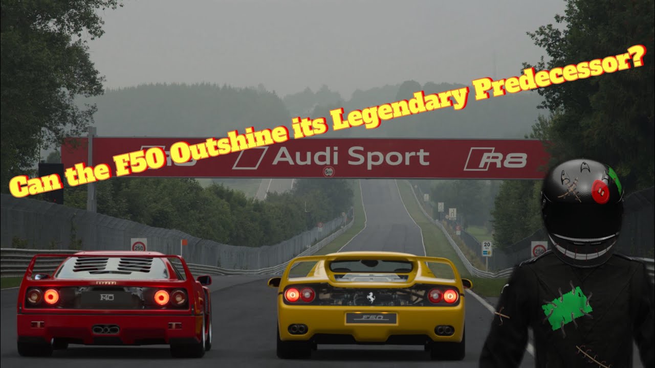 GT7 N&uuml;rburgring Time Attack Showdown: Ferrari F40 vs F50