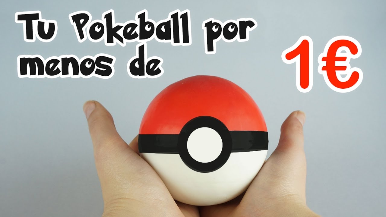 HAZ TU POKEBALL (POKEBOLA) POR MENOS DE 1€ | DIY | Lio y Clau