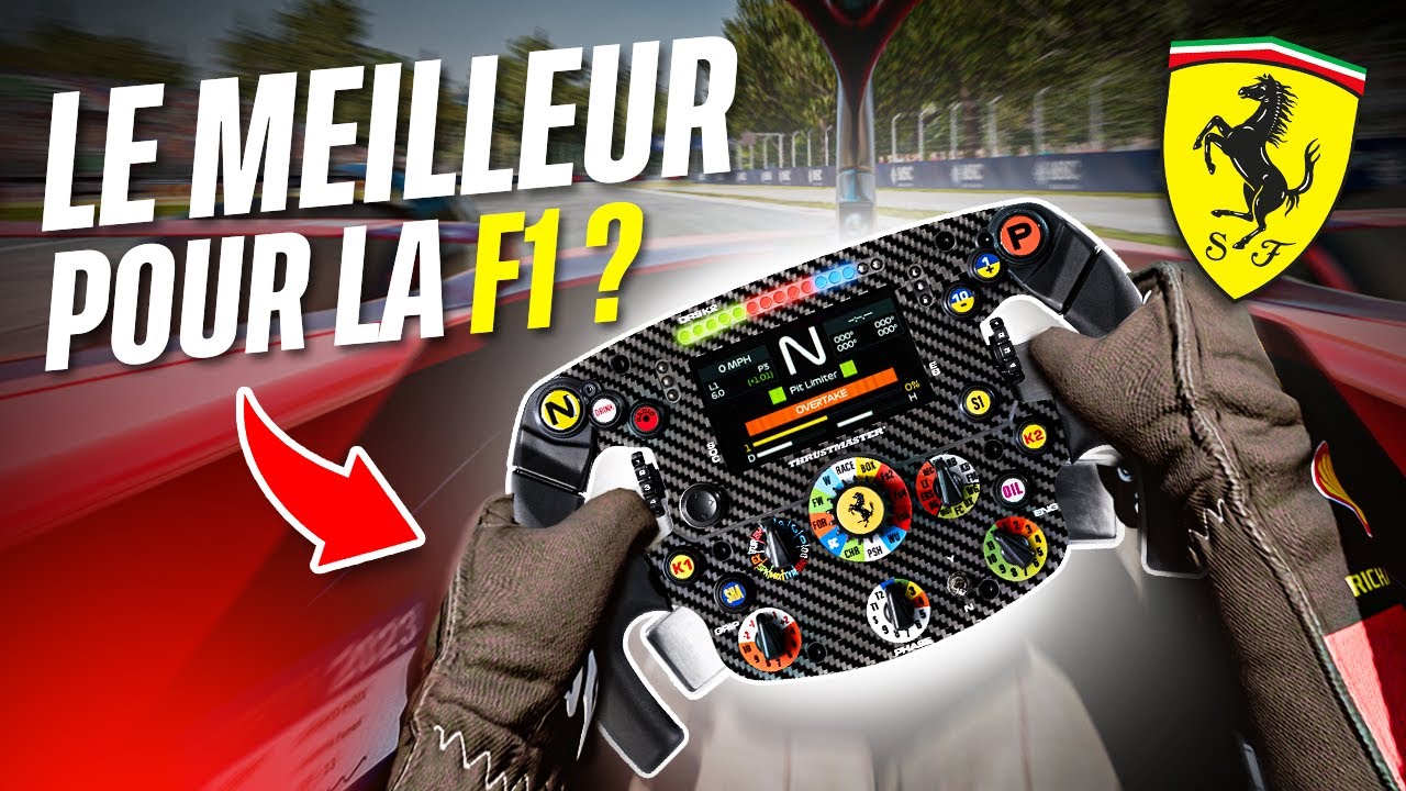 Un volant F1 Ferrari 🇮🇹 pour 300€ ? 🤑 Le SF1000, une des meilleures répliques pour le sim racing 👍