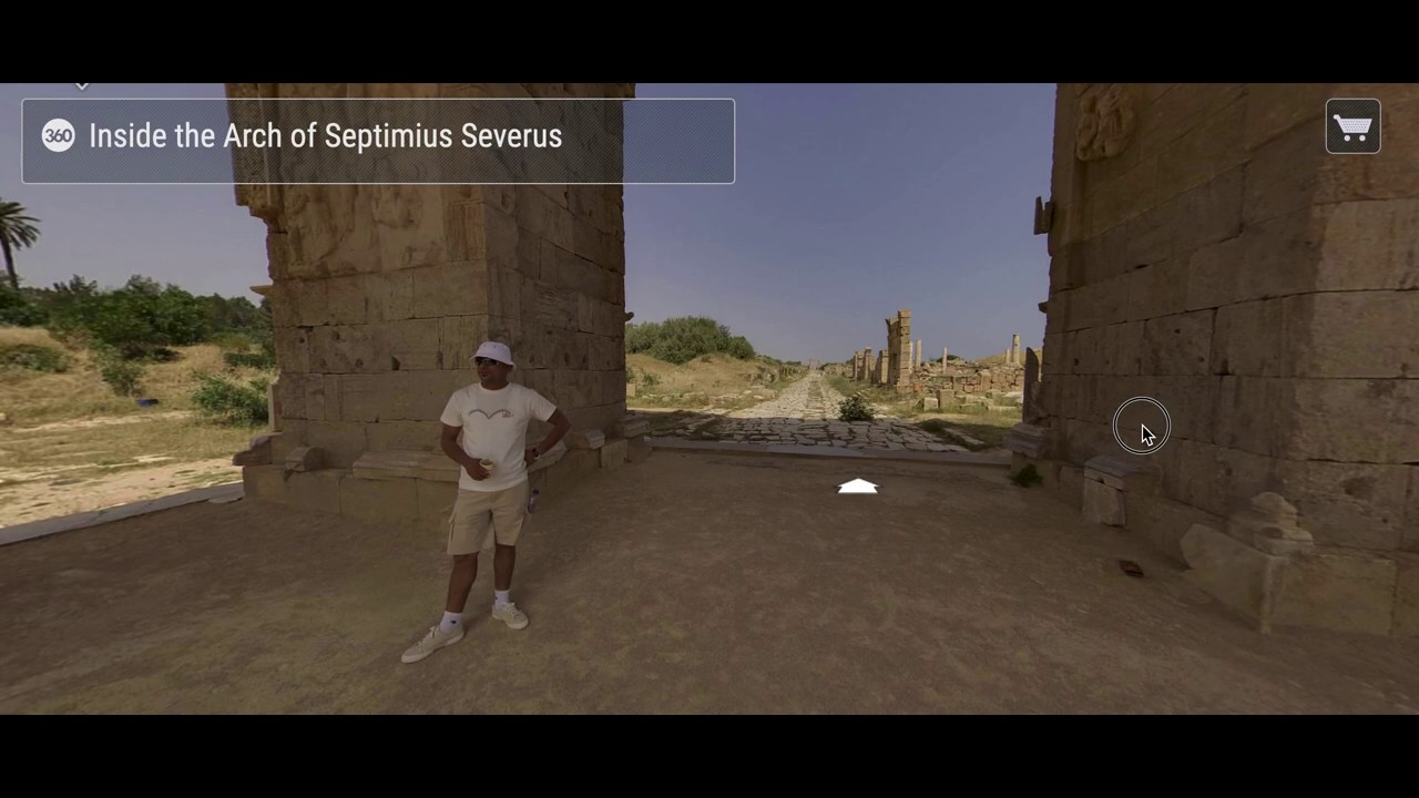 360 Photo Example - Septimius Severus Arch