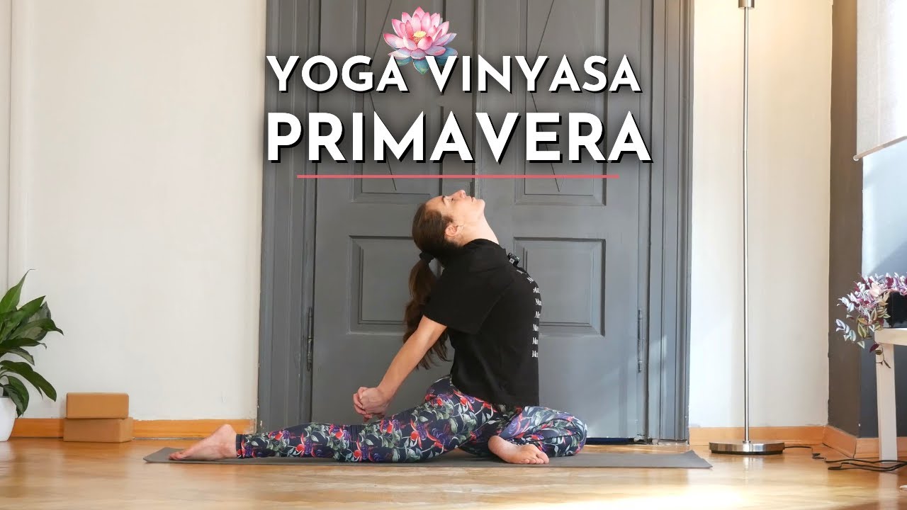 30 min YOGA VINYASA // Flusso Dinamico per Celebrare la PRIMAVERA 🌸