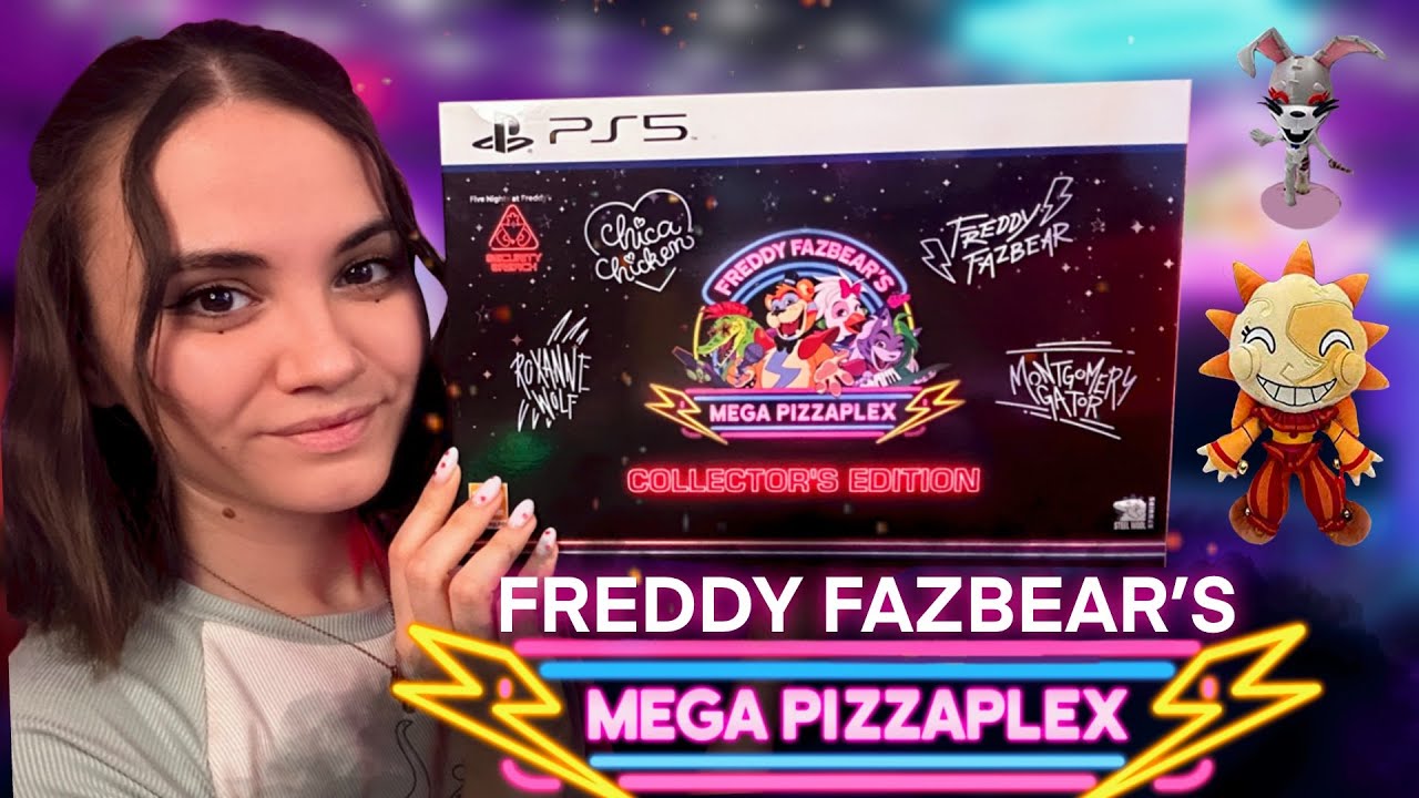 РАСПАКОВКА 🎁 Five Nights at Freddy's: Security Breach | Коллекционное издание PS5