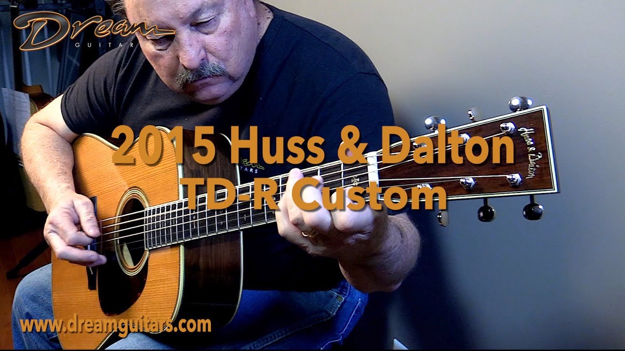 2015 Huss & Dalton TD-R Custom, Brazilian Rosewood & Adirondack Spruce