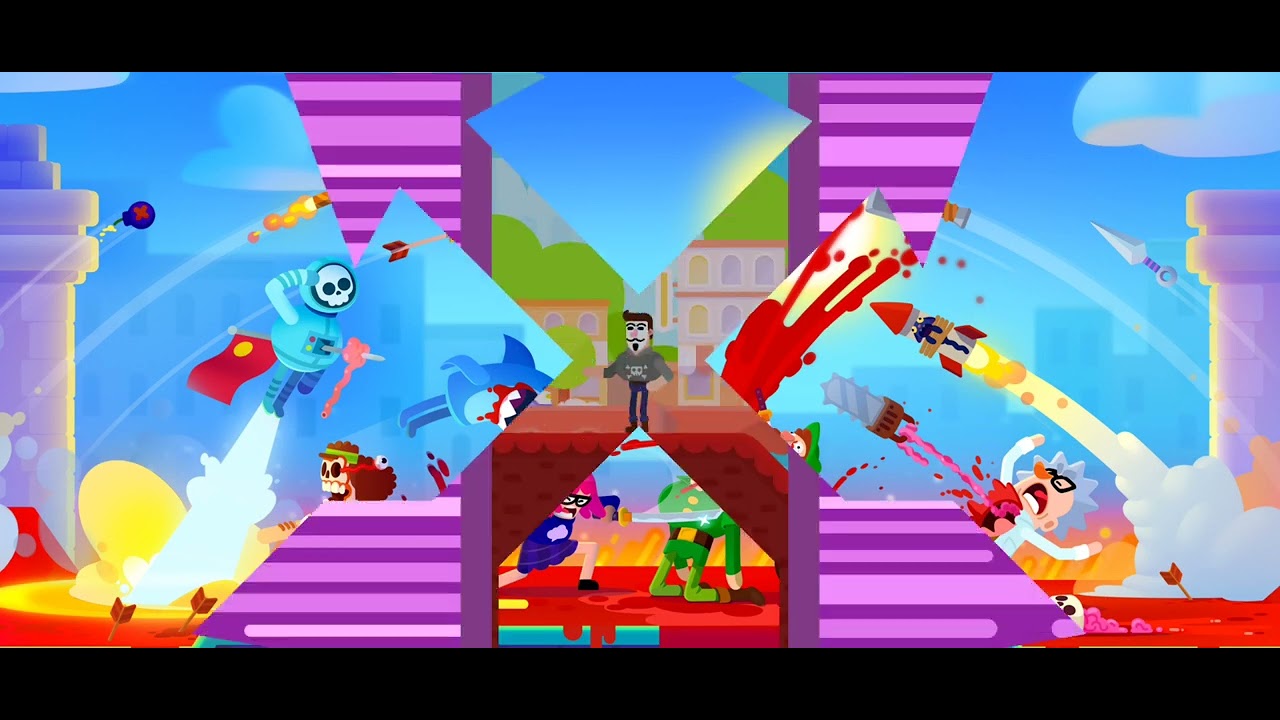 Ultimate Bowmasters Gameplay Of MAD MiKe ||gamers deck || gamers deck || gamers deck || gamers deck