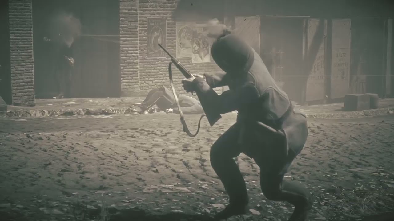 Typical.City, gunfight in rdr2 But this time in the end is crazy🤠😅