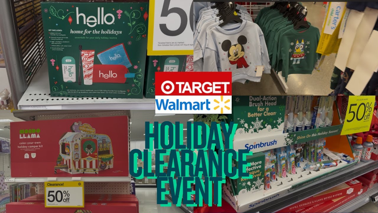 Рождественская распродажа в Target и Walmart ⋆꙳&bull;❅‧*₊⋆☃︎‧*❆₊