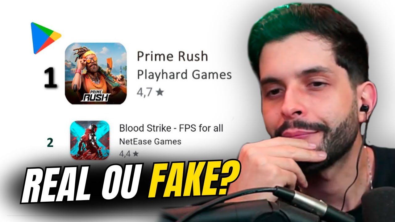 PLAYHARD REAGE: O PRIME RUSH J&Aacute; SUPEROU O BLOODSTRIKE