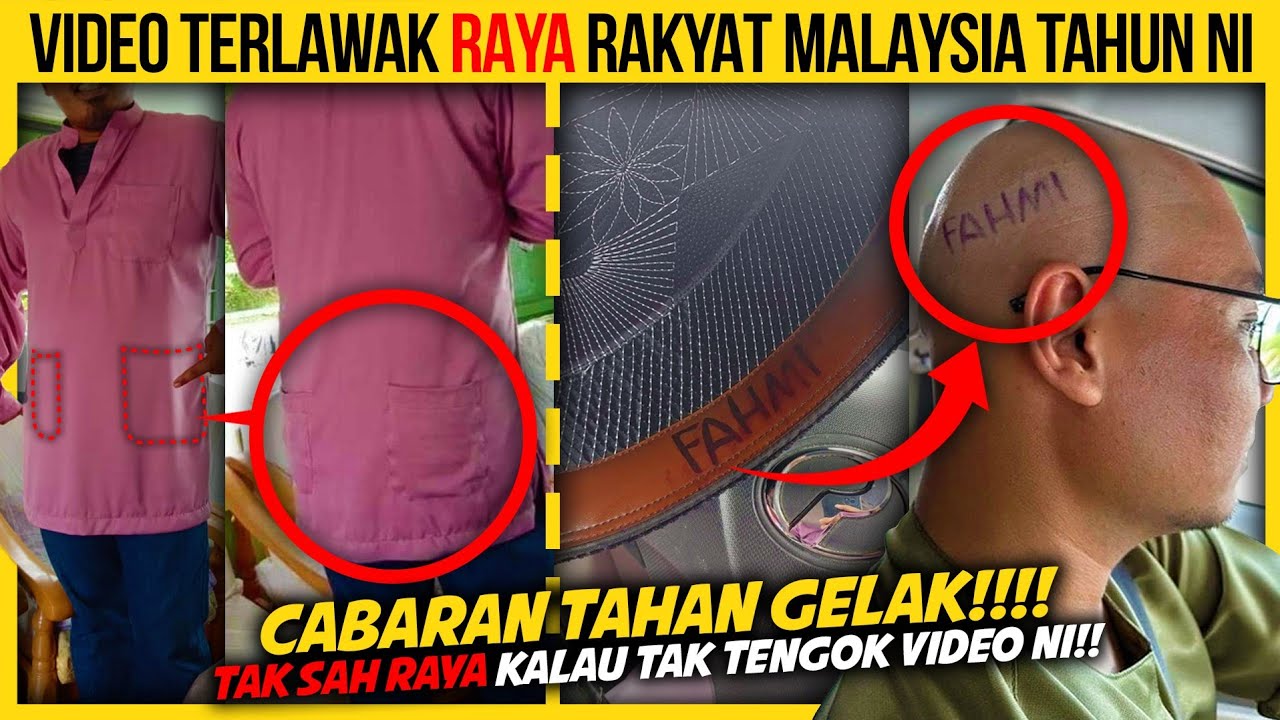 VIDEO TERLAWAK RAYA RAKYAT MALAYSIA TAHUN INI