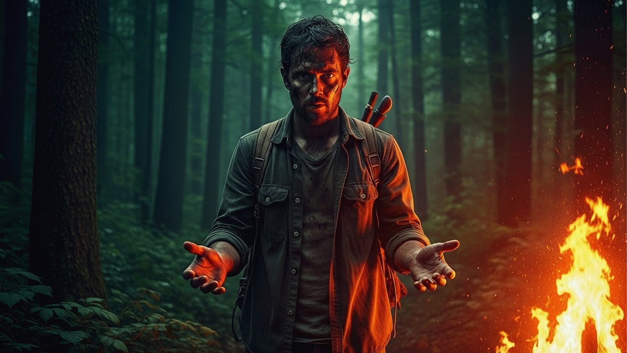 72 Hours Alone in the Forest  From Nothing to Shelter