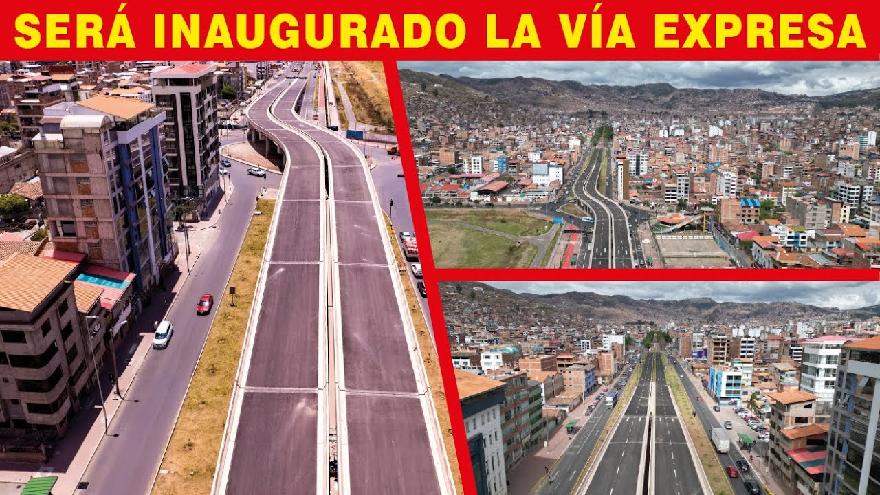 Será inaugurado la Vía expresa de cusco