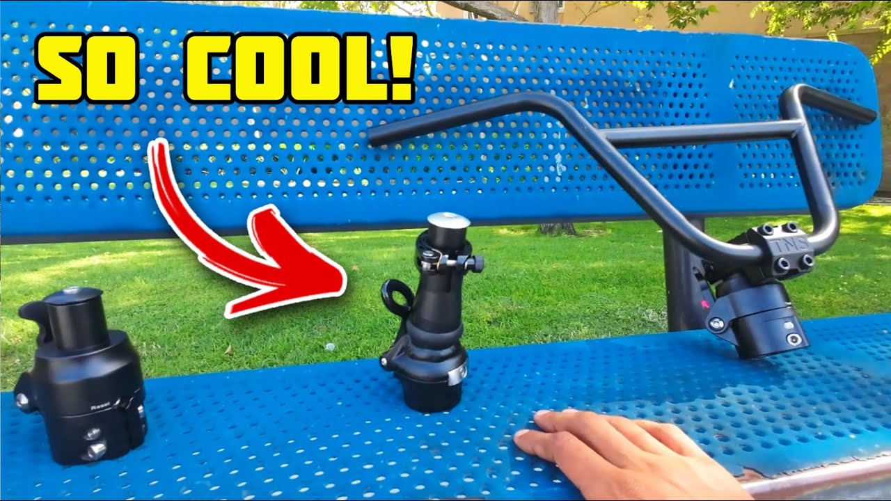 How to UPGRADE to FOLDING BMX HANDLEBARS!