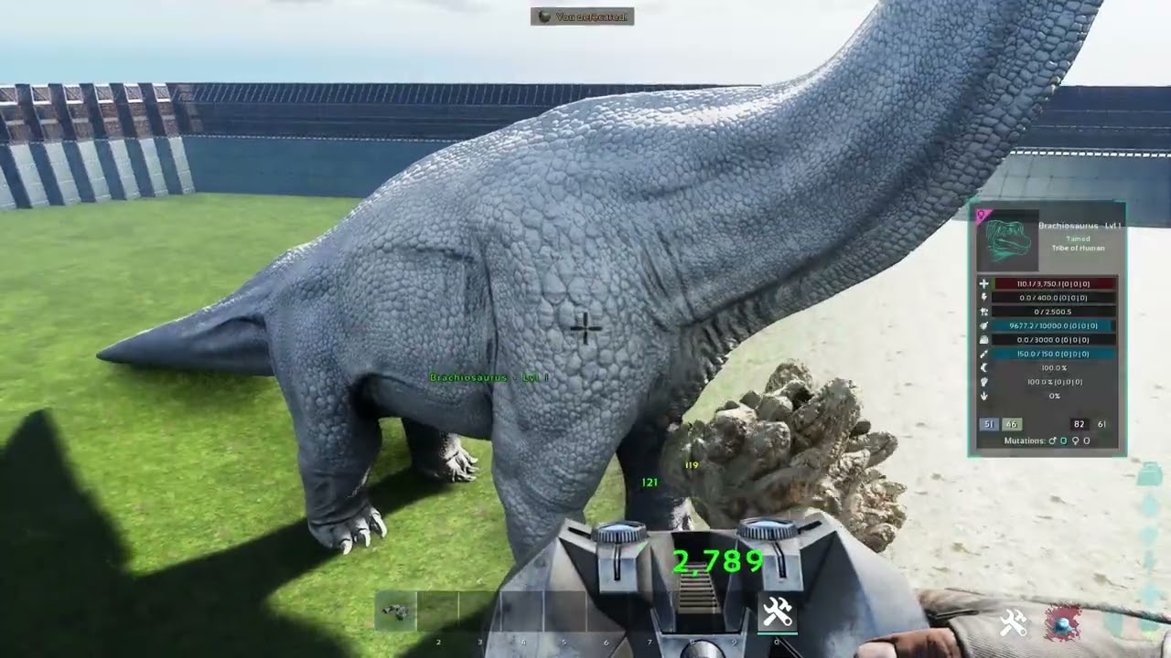 Brachio Battles 4 ( Brachiosaurus vs Golem)