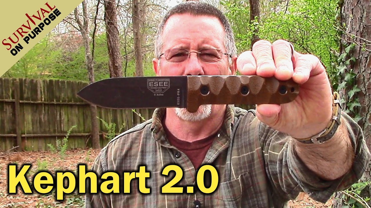 ESEE PR4 - Improved Kephart Knife? - Sharp Saturday Kephart Series