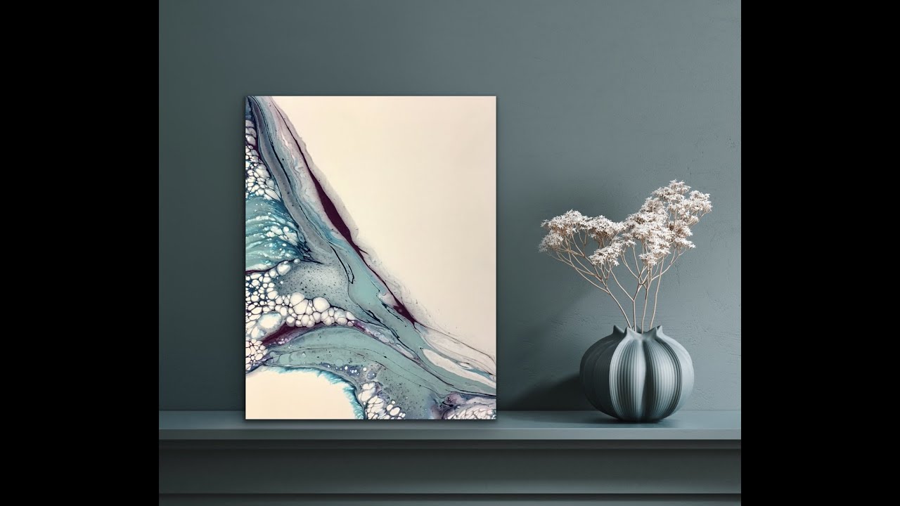 Relaxing Day with my Paints Acrylic Pouring Technique