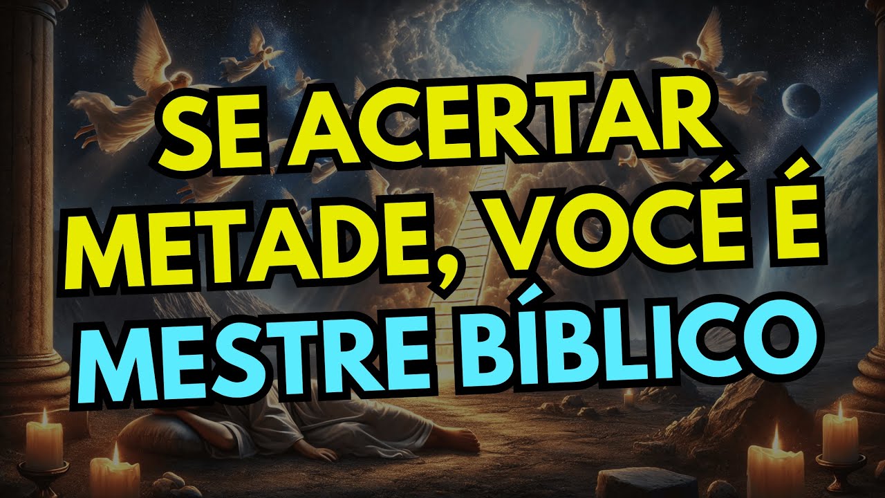 📖 30 Perguntas da Bíblia ✝️🧠 Será que consegues responder todas e provar o teu conhecimento cristão?