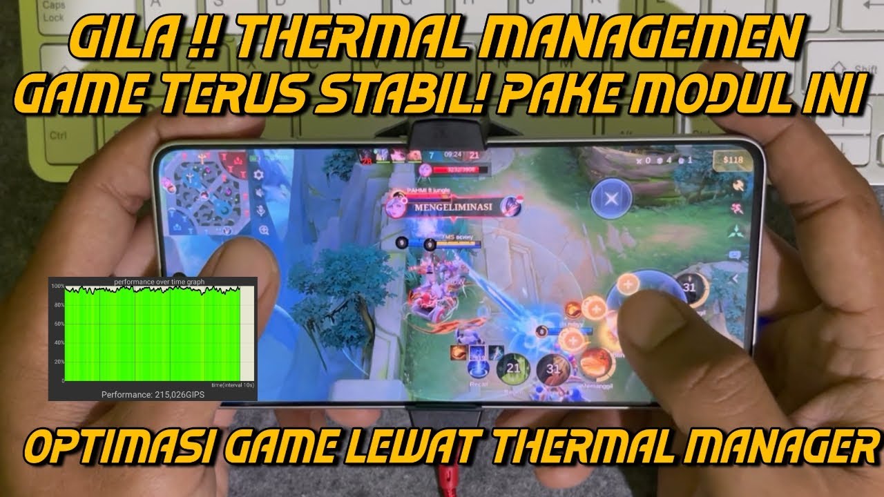Gila !! Thermal managemen main game makin stabil makin ganas !!