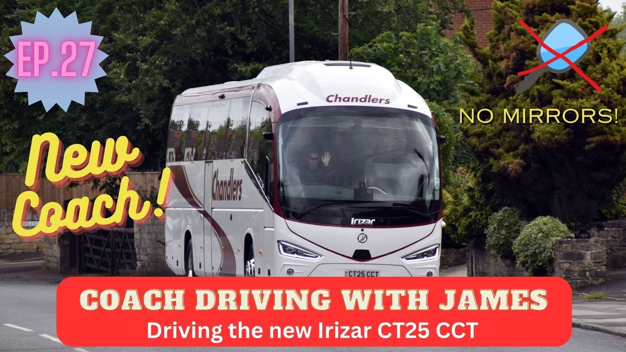 Вождение автобуса с Джеймсом. Эпизод 27 — За рулём нового Irizar i6 на его первой работе