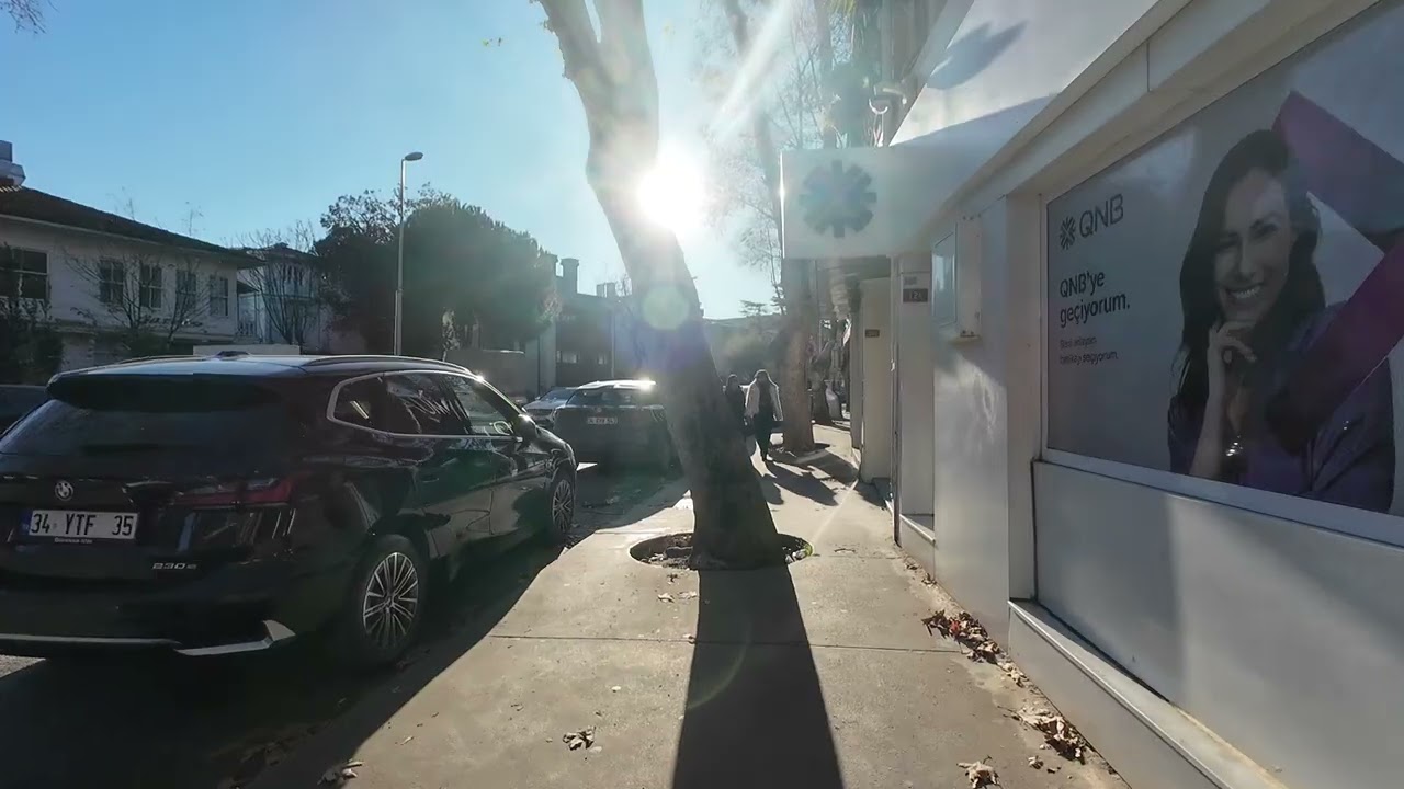 Istanbul Walking Tour - Yeniköy (Köybaşı St Part 2) - Supercars & Mansions 4K