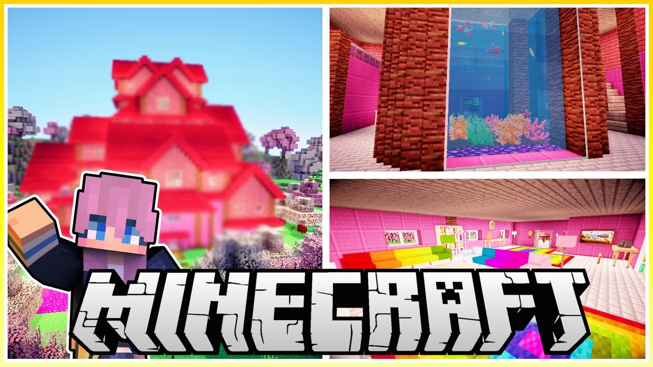 Building @ldshadowlady's Dream House in Minecraft!