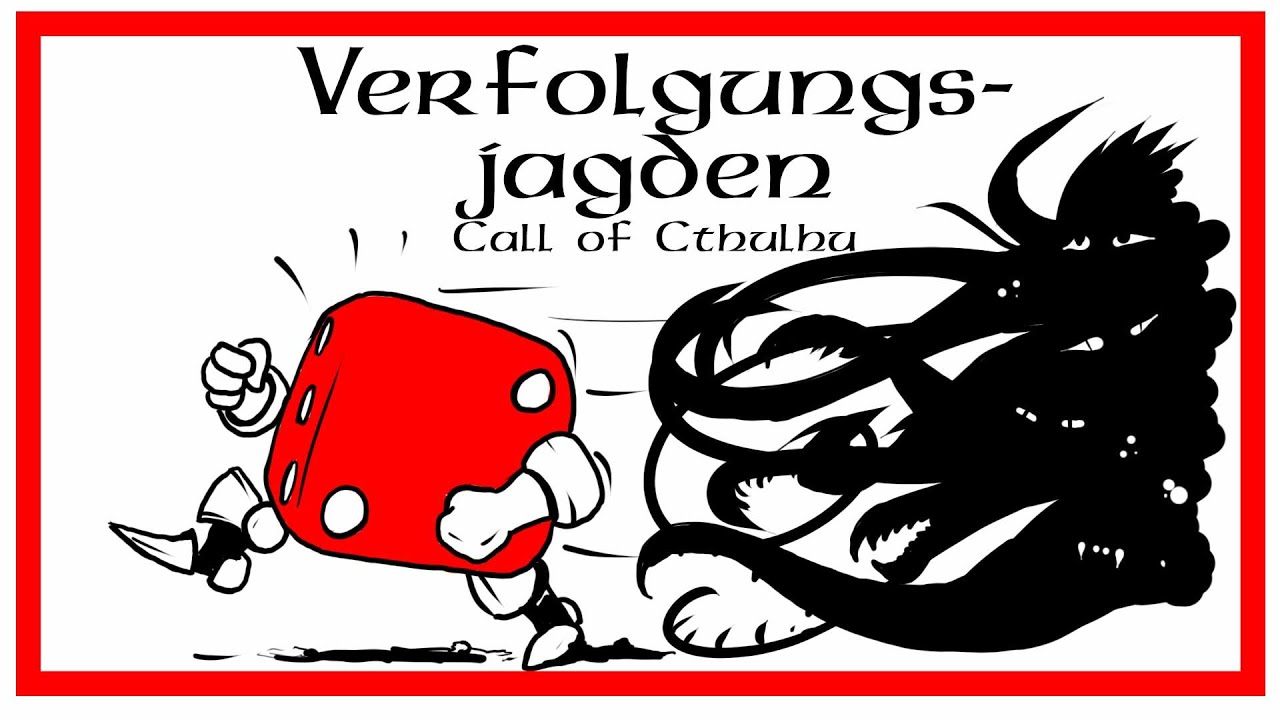 VERFOLGUNGSJAGDEN in #Cthulhu 🏃‍♀️🏃‍♂️🐙  ||#pnpde