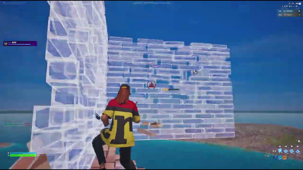 very good fortnite 1v1