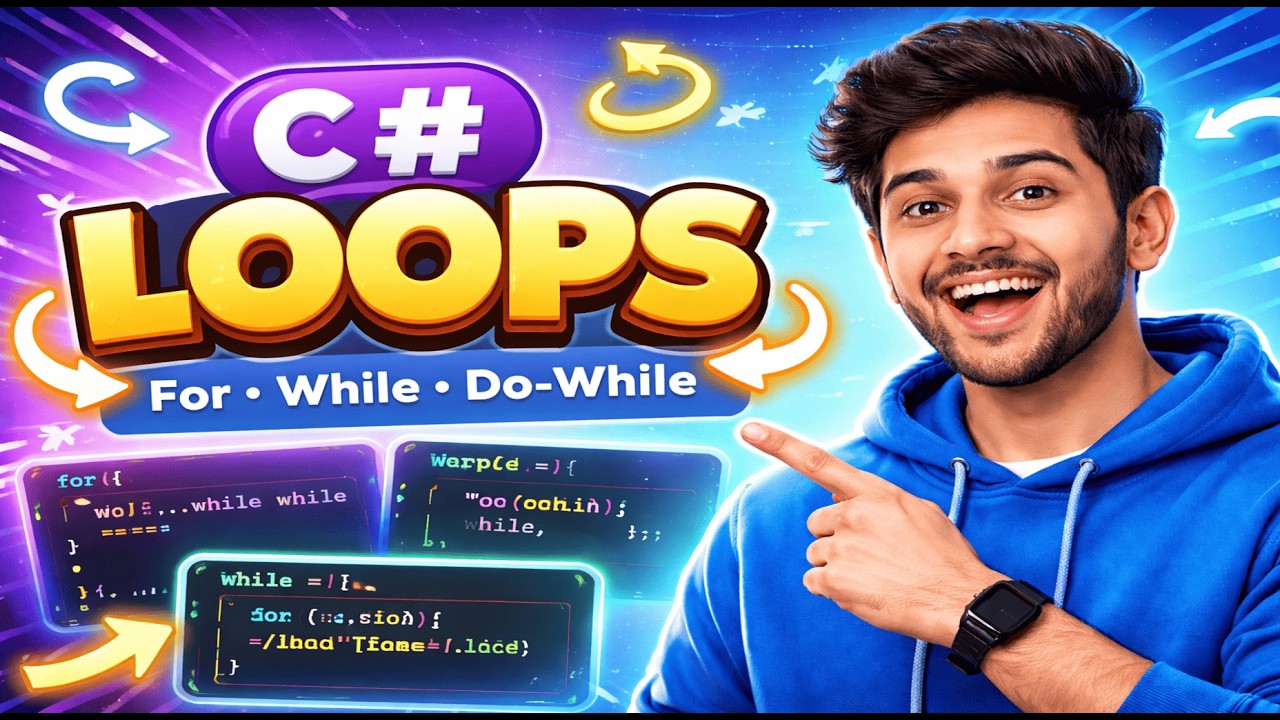 C# Loops Explained | For, While, Do-While | C# Zero to Hero #4