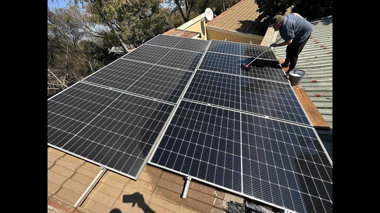 Part 6 - Solar Install - Installing an Earth Spike for solar panels.