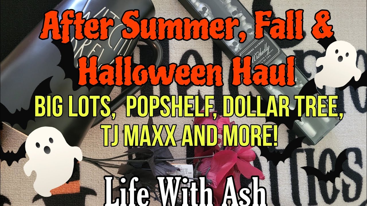 🎃HUGE🎃 After Summer Clearance, Fall and Halloween HAUL!! CUTE AND SPOOKY DECOR FOR A DISCOUNT!!!