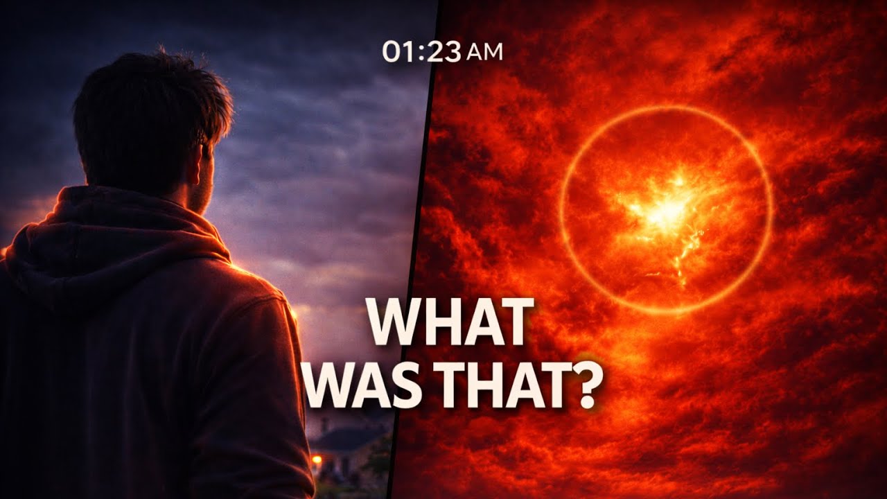 The Sky Turned Red at 01:23 AM… And Then This Happened