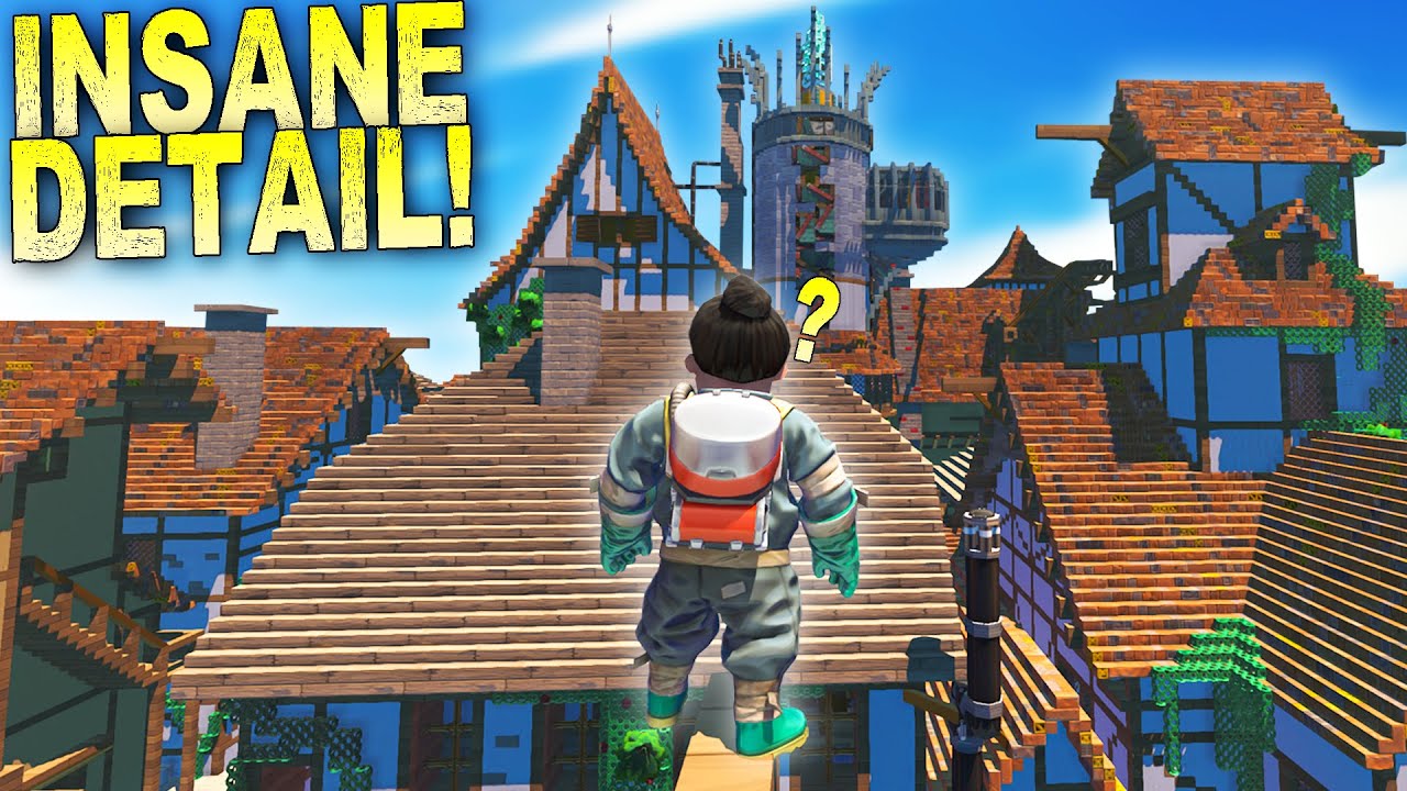 This HIDE and SEEK Fantasy Town Will Impress You