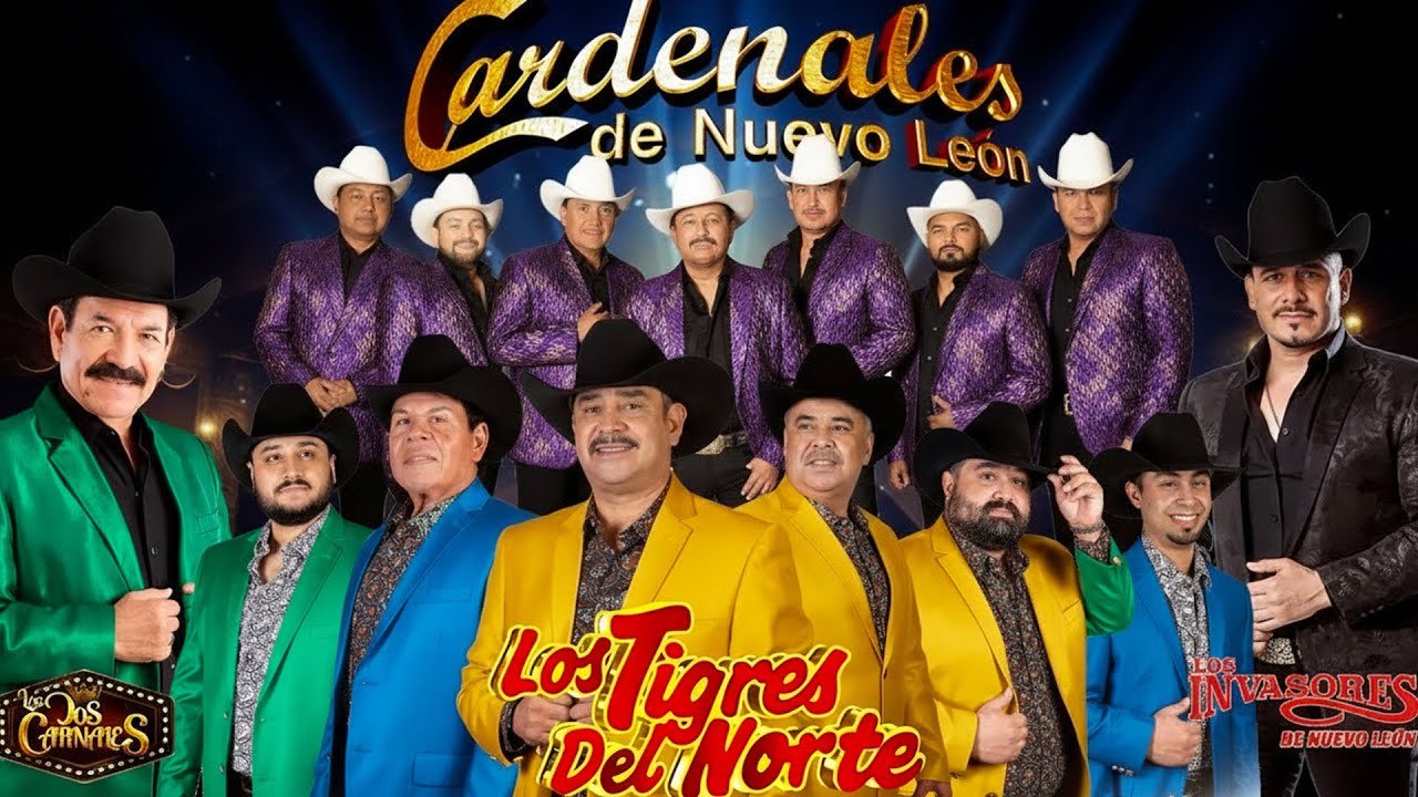 Los Tigres del Norte y Los Tucanes de Tijuana 🦅 Puros Corridos Mix 💥 🍻 Best Mexican Music🍻