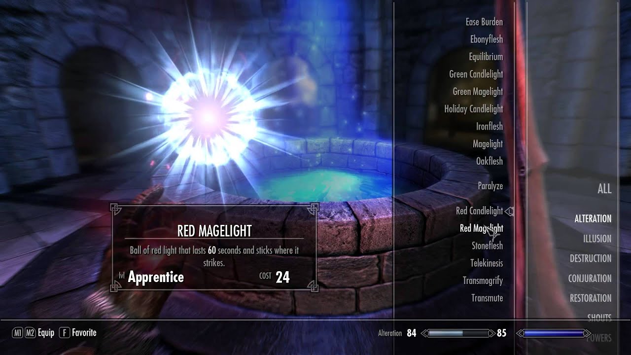 College of Winterhold New Life Festival: A Holiday Mod - Holiday Candlelight and Magelight Showcase