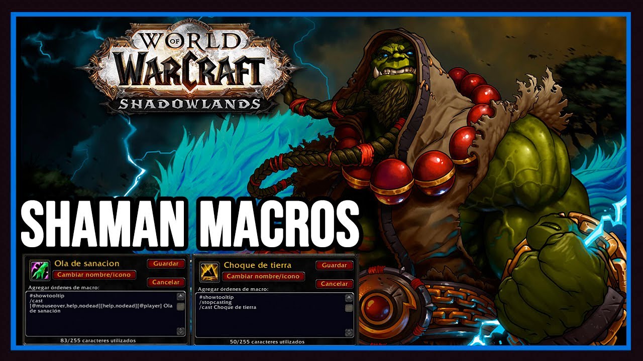 MACROS PARA CHAMÀN | Shadowlands
