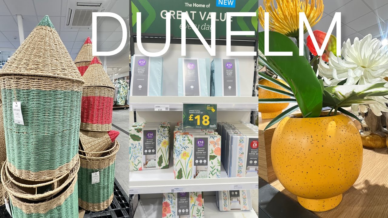 ✨New IN DUNELM  2026|Dunelm Spring Finds |Dunelm Home Decor,lights,Homeware,dinnerware