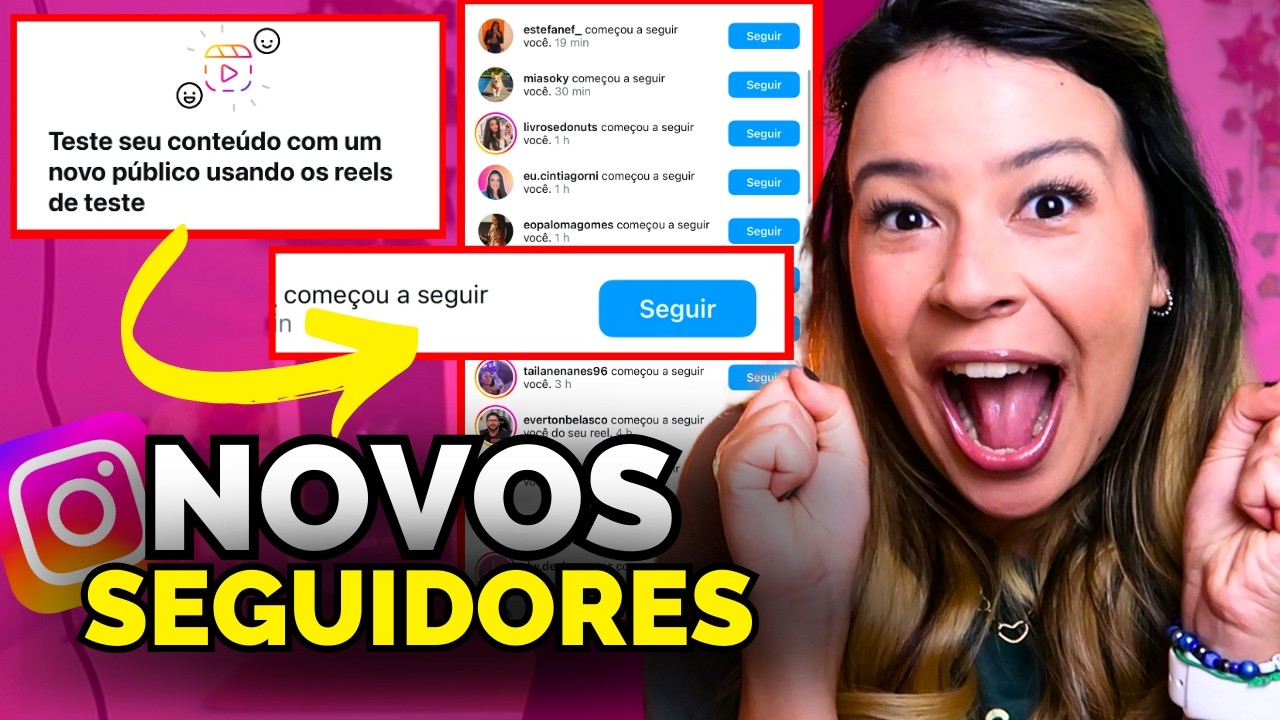 Como usar a NOVA FUN&Ccedil;&Atilde;O DE REELS TESTE para GANHAR MAIS SEGUIDORES no Instagram?