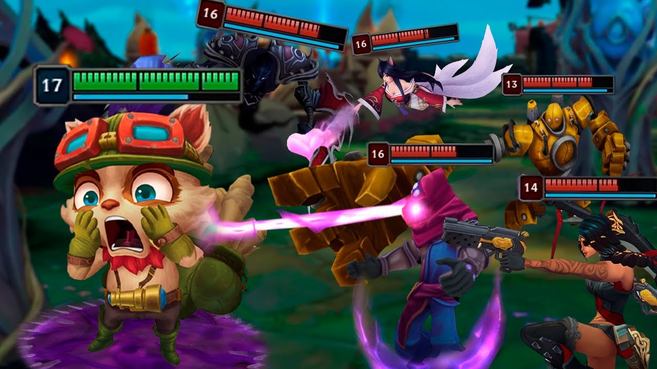 ¡TODOS ME QUIEREN M4T4R! por USAR el PODER de TEEMO JUNGLA🤯
